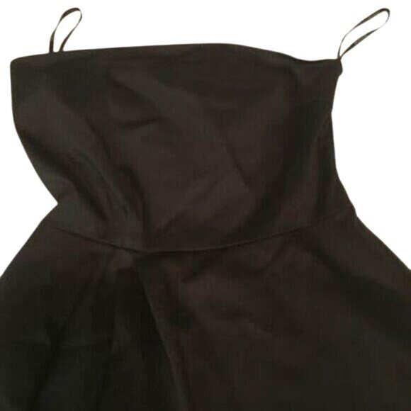 XXI Womens Dress Strapless Black Net Hem Back Zip Size S NWT - Picture 3 of 9
